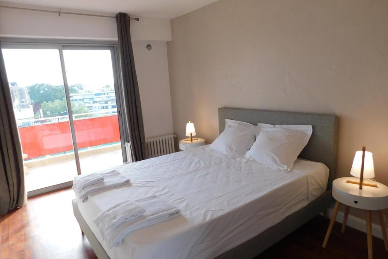 Apartment T3 Les Santons With Air Conditioning And Private Parking Cannes