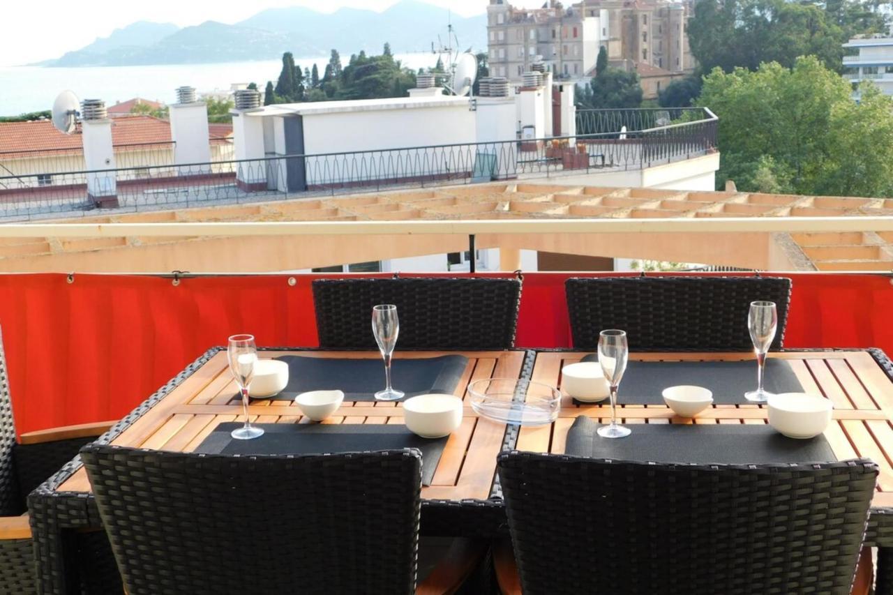 T3 Les Santons With Air Conditioning And Private Parking Cannes