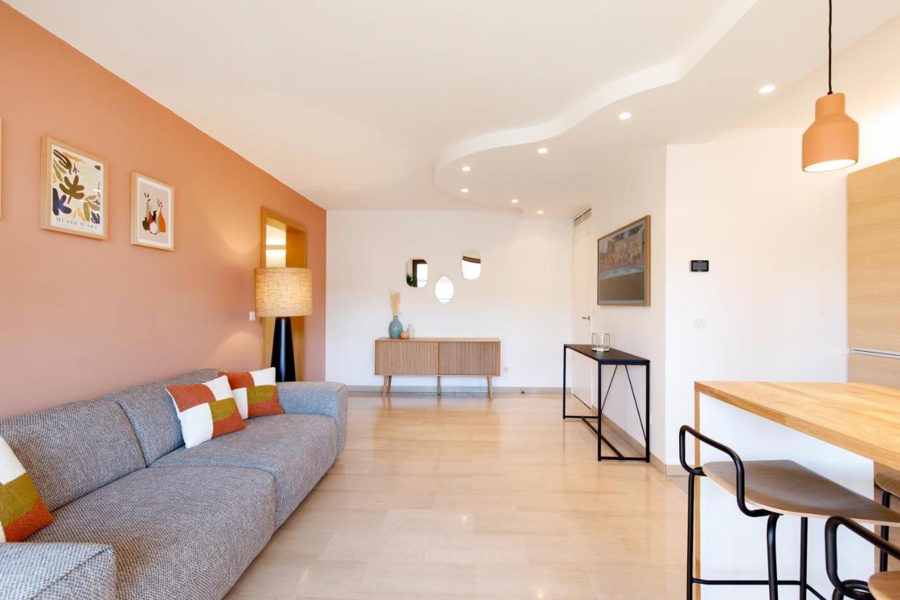 Citybeach Soha- Rue D'antibes - 2 Bdr 2 Bthr 1 Toil - Clim Terrace Parking Elevator Appartement *