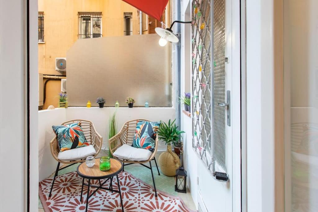 C6 - Rue Felix Faure 2 Min Palais Festivals - Ac & Balcony Apartamento *