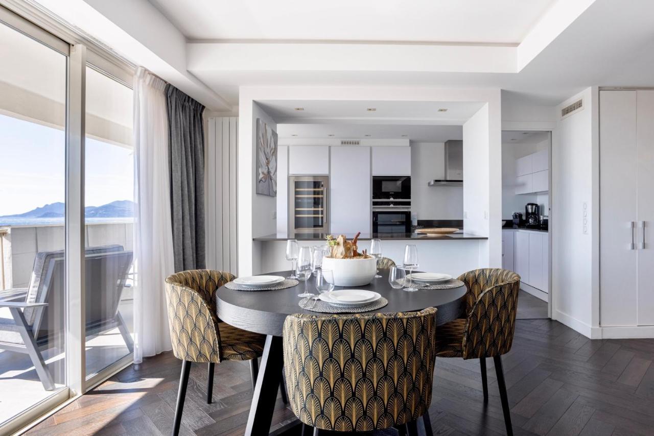 Appartement Panorama - Piscine, Vue Mer, Parking, Clim Cannes