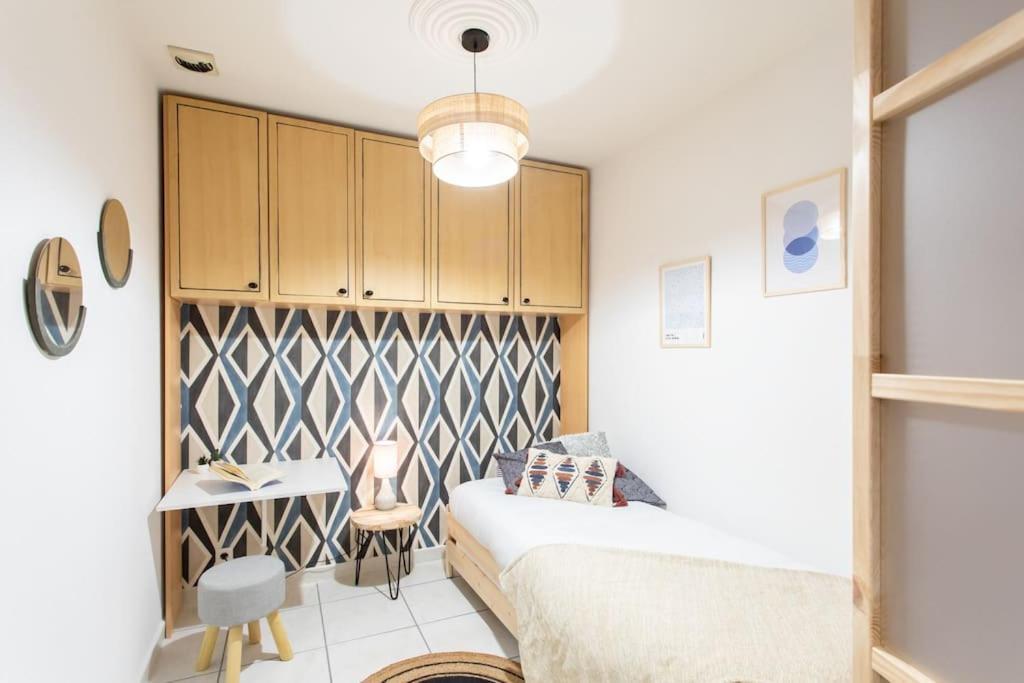 C16 - 2 Bdr Rue Antibes 4 Min Palais Festivals - Ac & Terrace Apartment Cannes