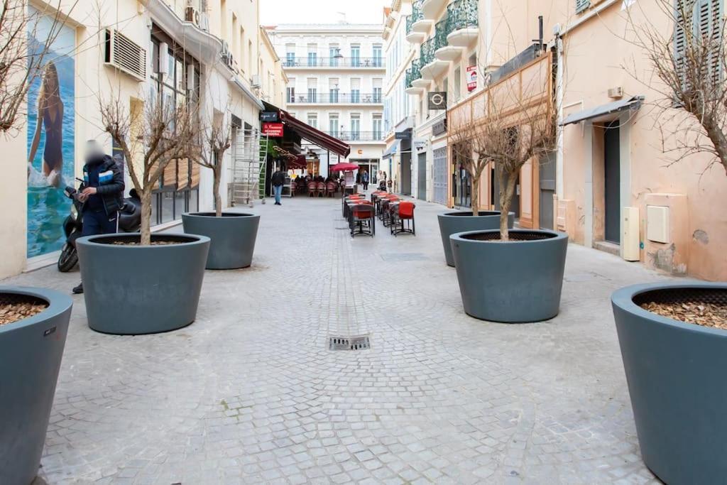 C16 - 2 Bdr Rue Antibes 4 Min Palais Festivals - Ac & Terrace Cannes
