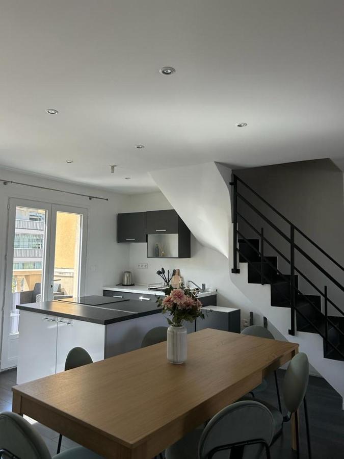 Duplex Lumineux Renove Avec Terrasse Et Bains De Soleil Cannes