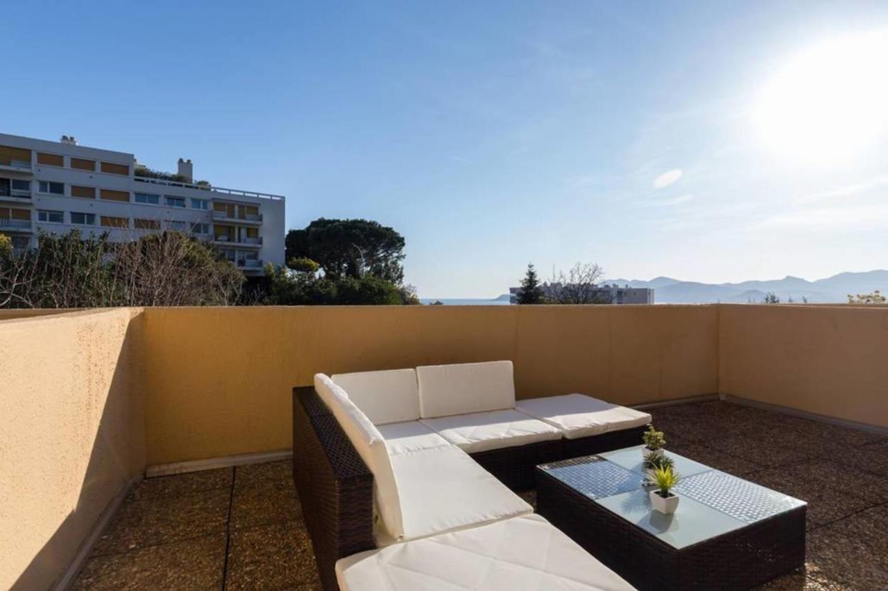 Apartment Haven Of Peace 1-br Terrace With Sea View & Pool Cannes