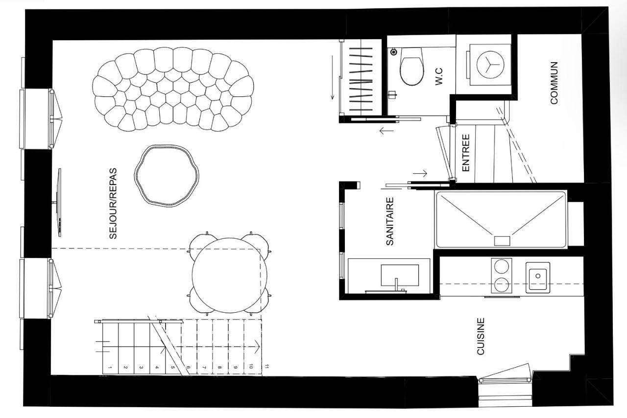 Appartement Duplex En Plein Coeur De Cannes, 5 Min Walk To Croisette And Palais