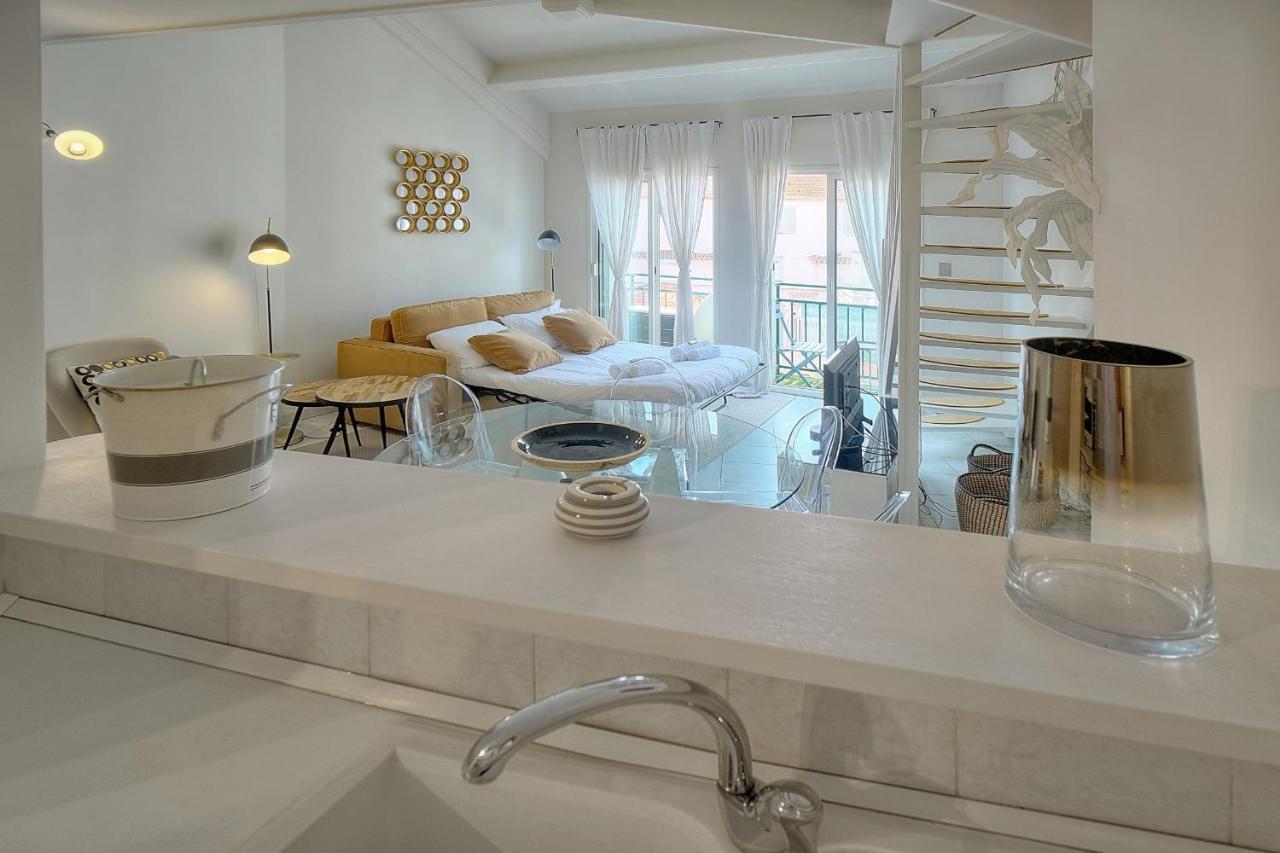 Immogroom - Duplex With Air Conditioner - 5 Min From The - Suquet Cannes