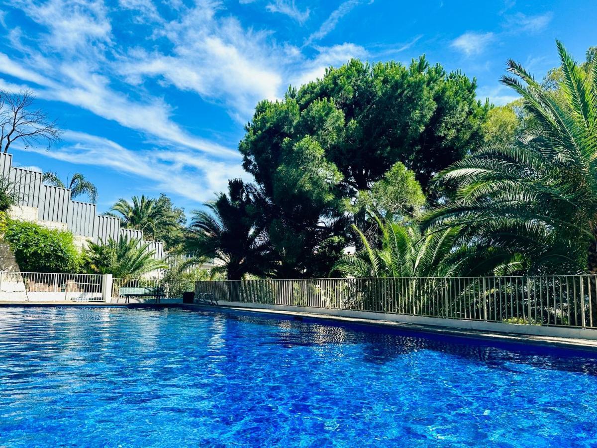 Luxurious Private Floor 130M2 - Ac, Terrace, Pool, Parking - Croisette 5', Plage Des Sports