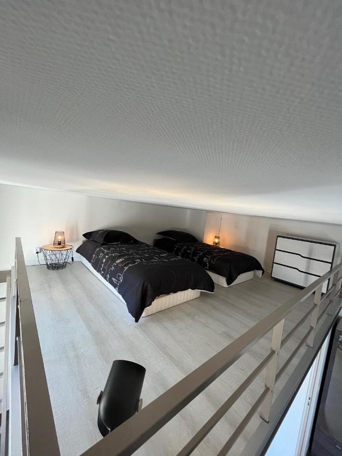 Apartment Loft Chaleureux - Climatisation - Wifi - 650 M Du Palais Des Festivals,