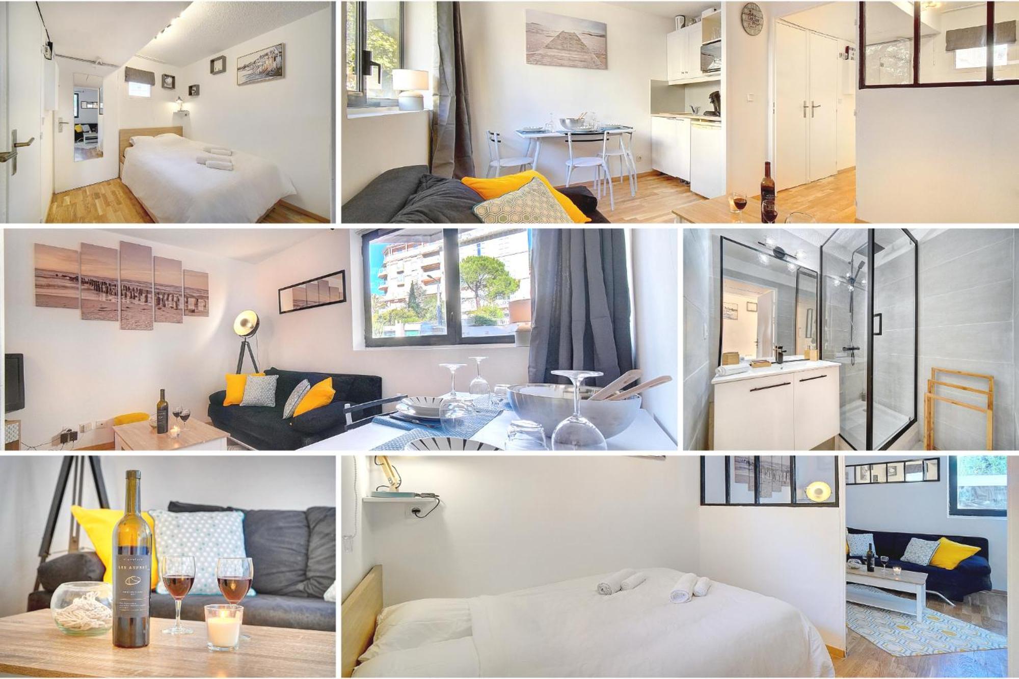 Le Dol - 150m Plages - Suquet - Verriere Cote D'azur Apartment *