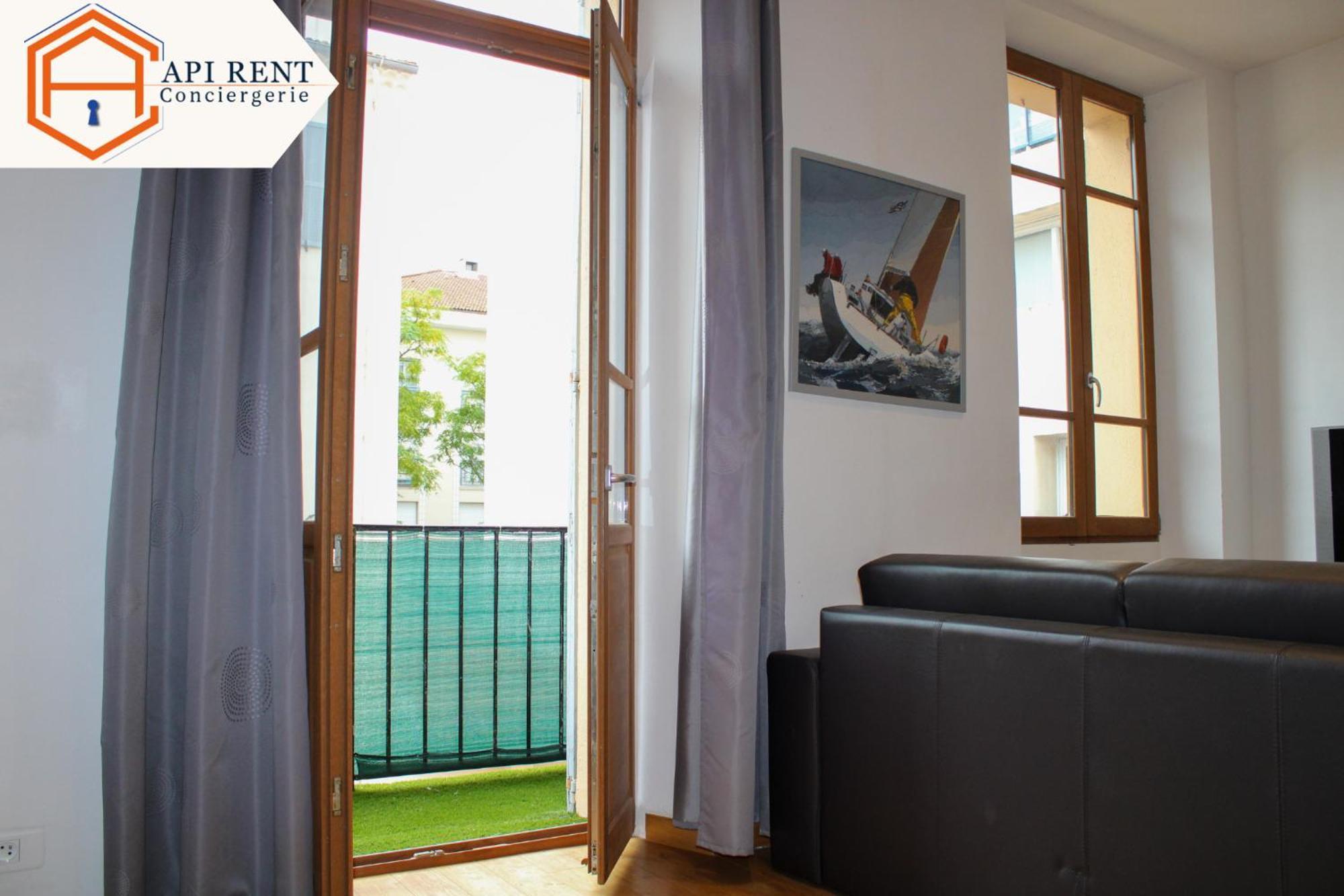 Le Leon By Apirent #balcon #calme #climatisation #central * Cannes