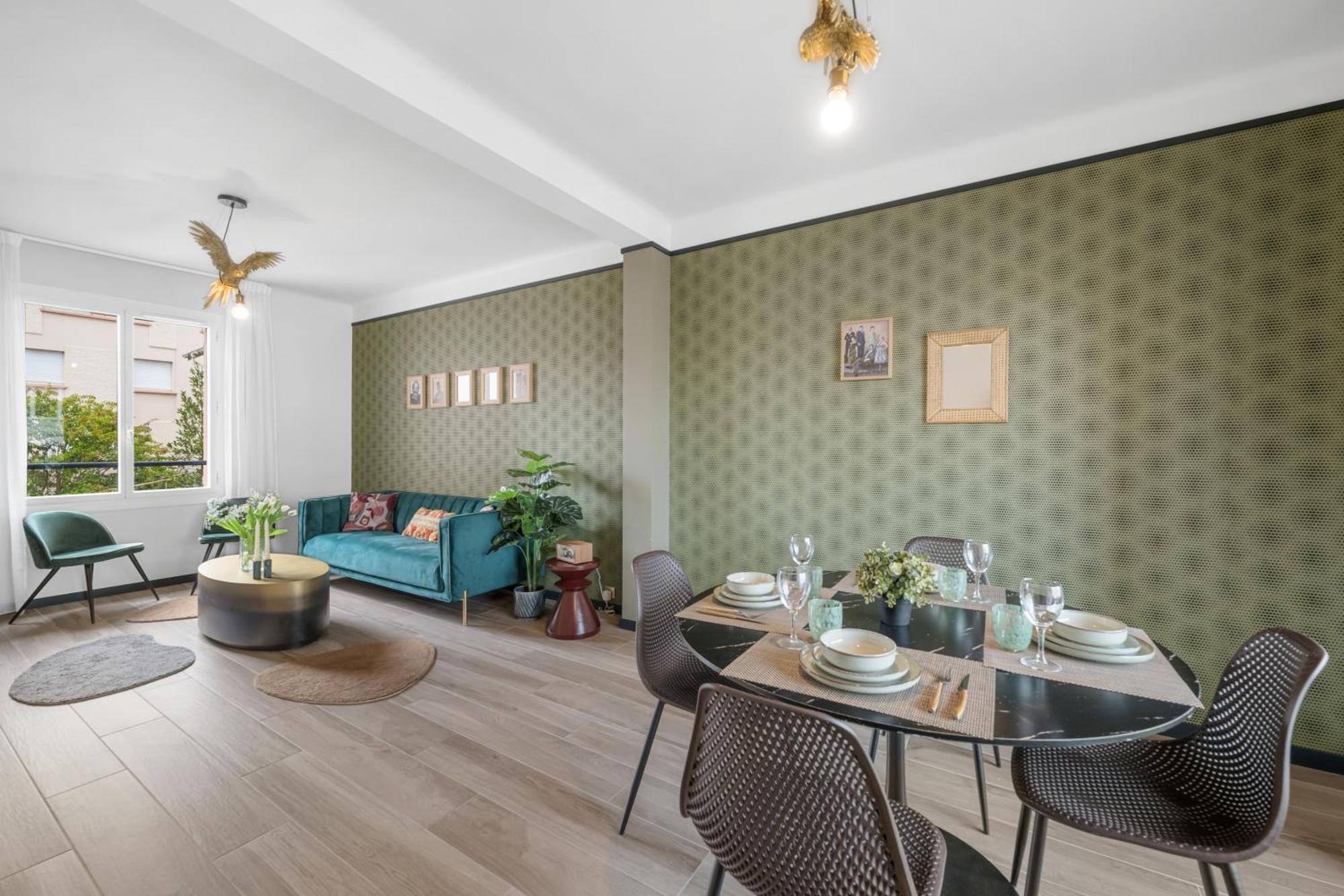 Jessicannes - Cooper - 3 Chambres - Central, Spacieux, Terrasse Apartment