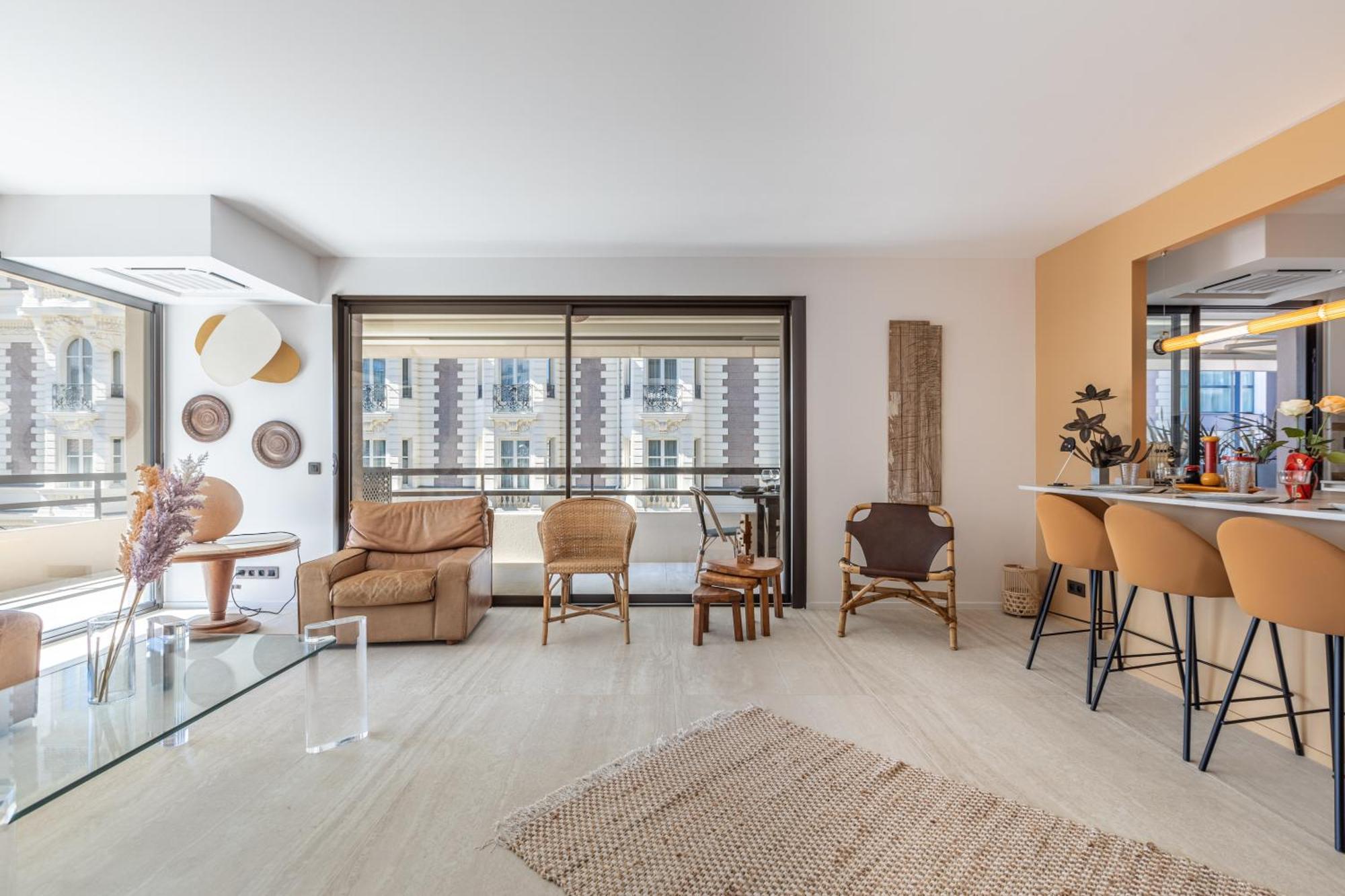 Lb Vacation I A Short Stroll To Palais, Beach, Terrace & Seaview Cannes