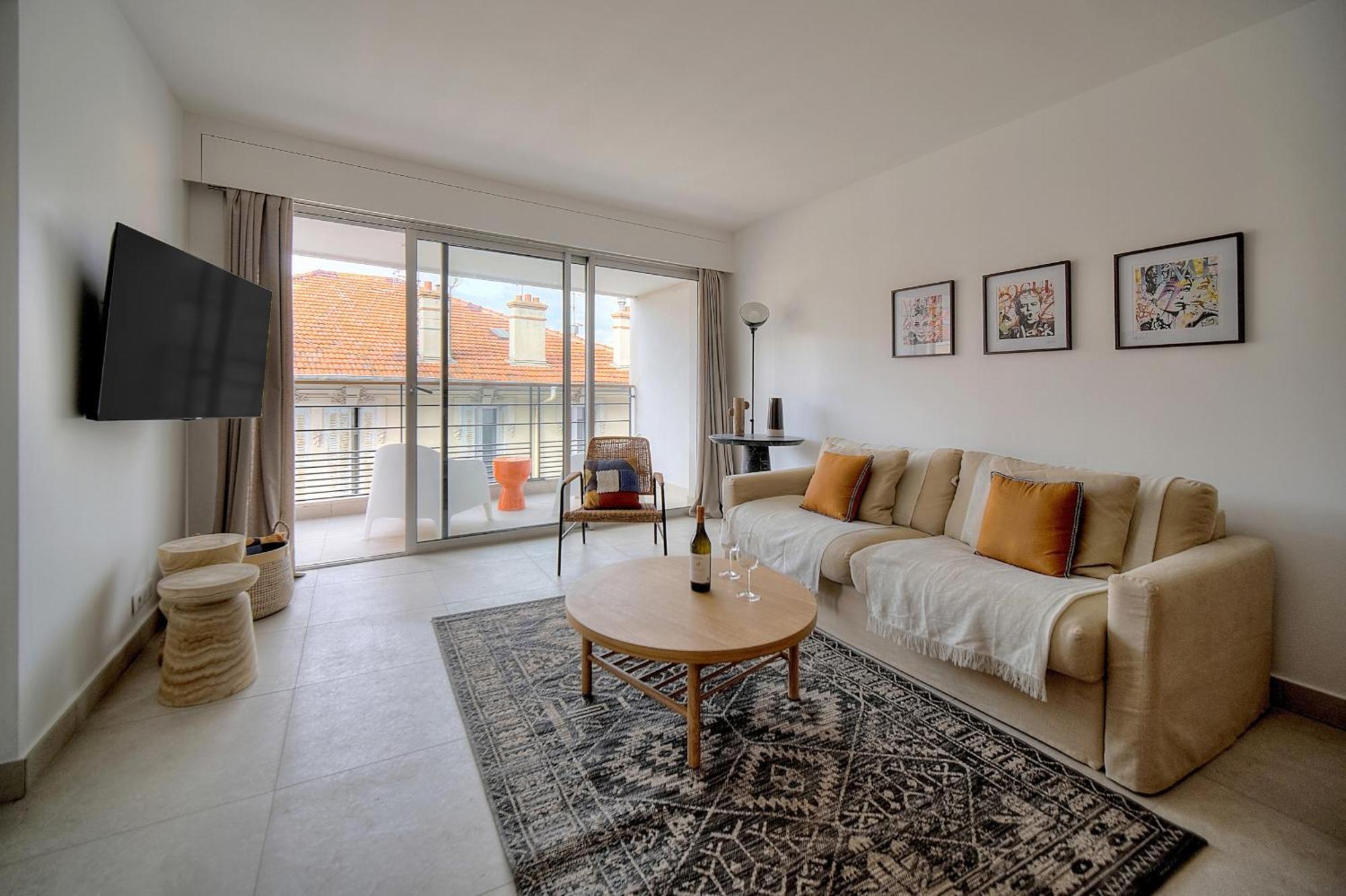 Apartment Spacieux Et Confortable 2 Pieces A1b259 Cannes