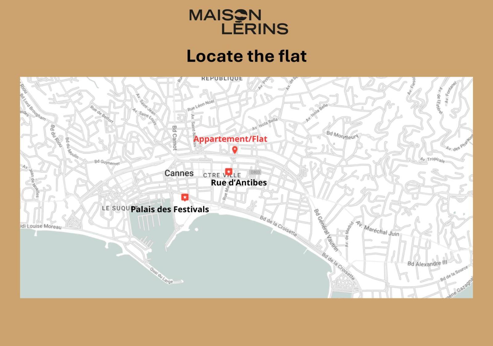 Appartement Magnifique Centre-ville - Palais 5min Cannes