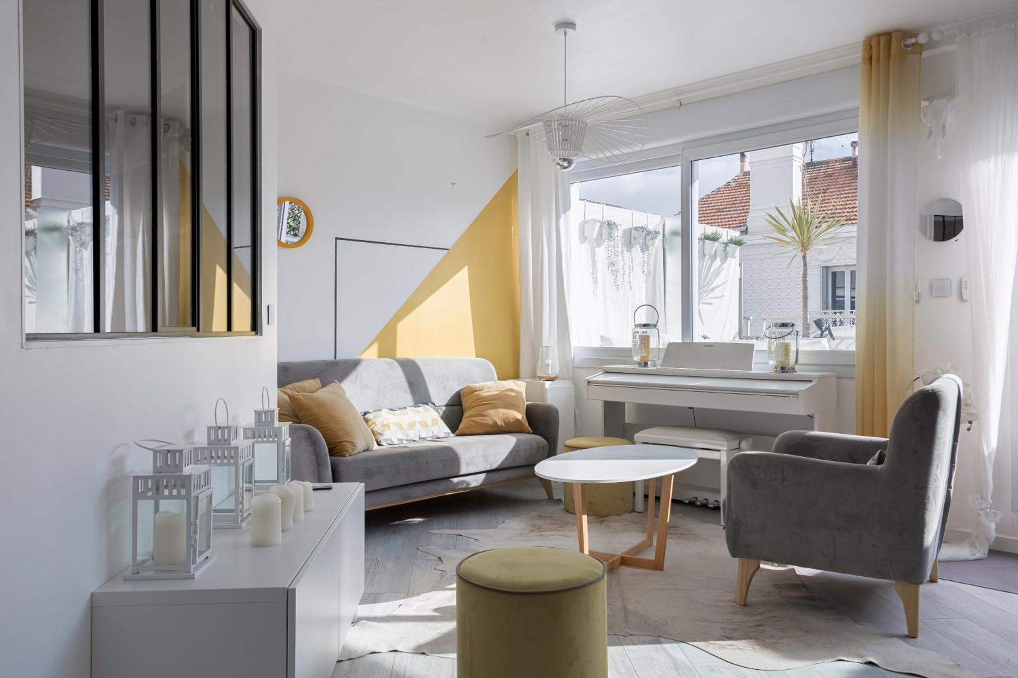 Apartment Bliss - 12mn A Pied Du Palais, 5mn Plages, Clim, Terrasse *