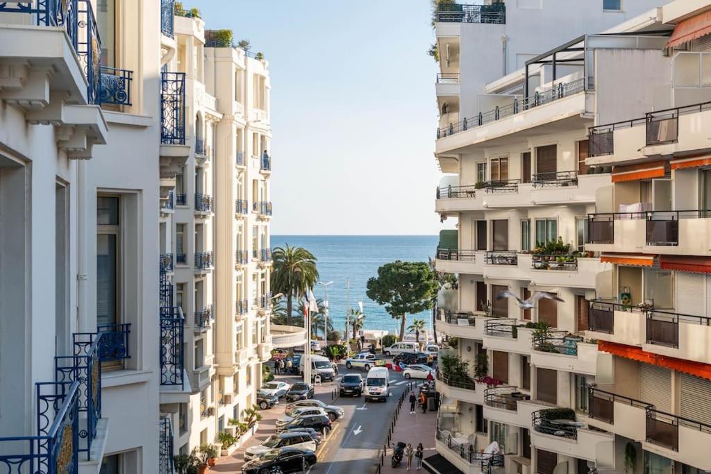 Croisette 1 Mn 2 Bedroom W/ Terrace Olam Apartment Cannes
