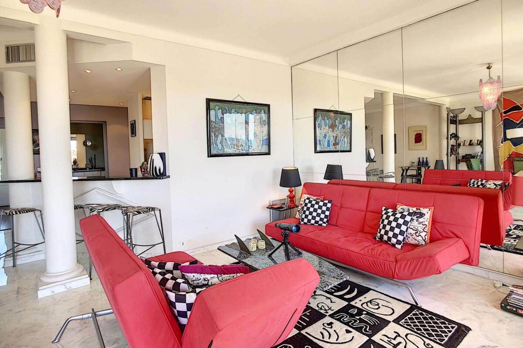 Superb 2 Bedroom With Sea View On The Croisette Apartment Cannes