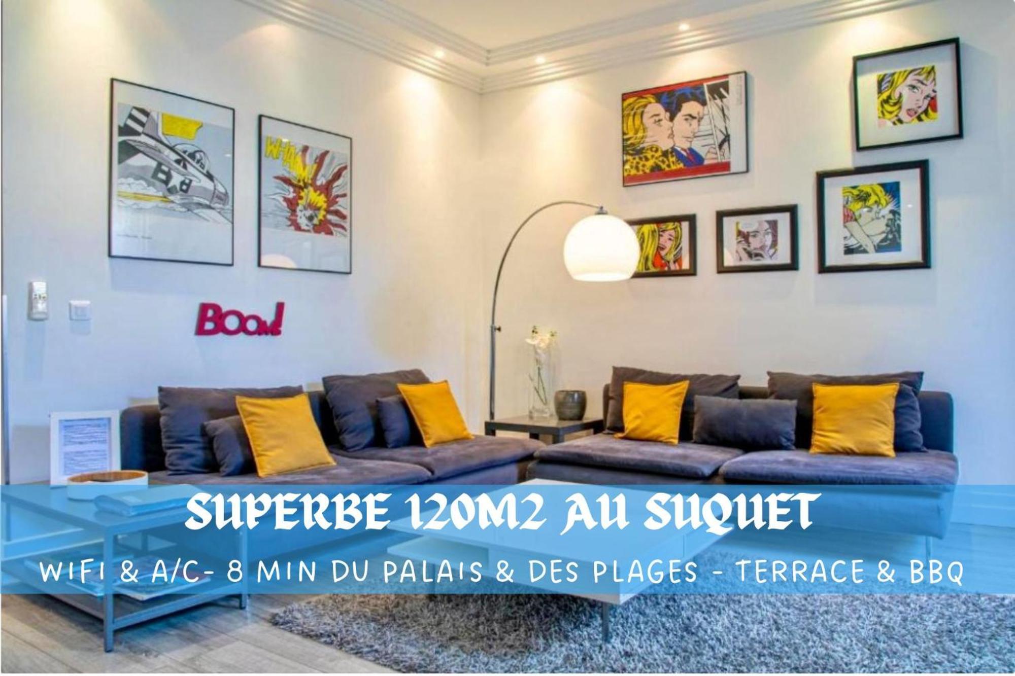 Apartment Superbe 120m2 Au Suquet - With Style Cannes