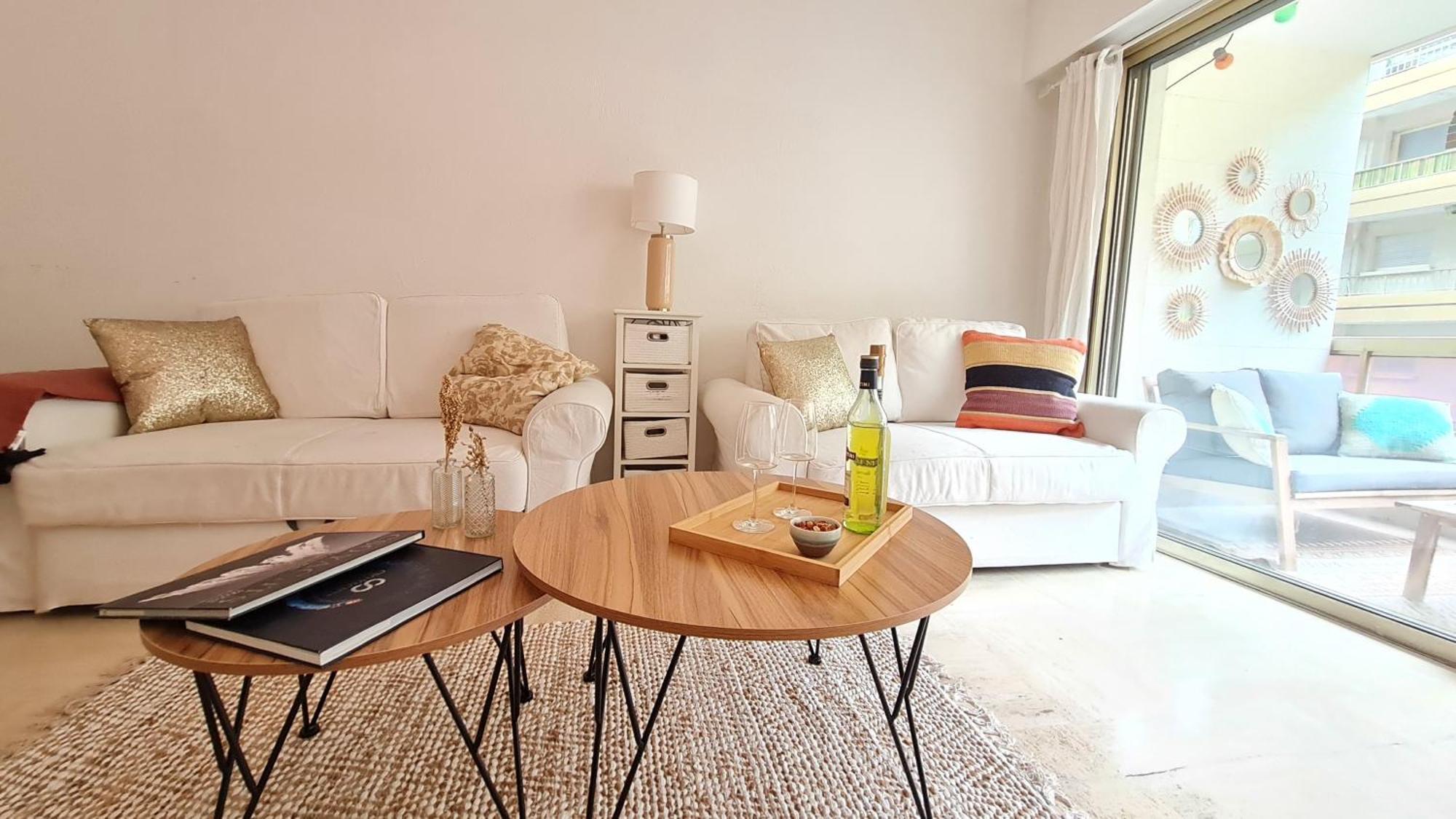 Happy - 2 Terraces - 1min To The Cannes