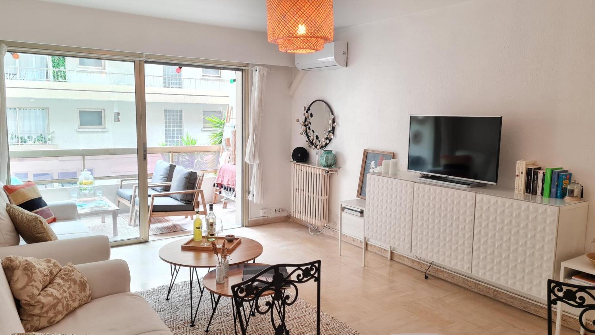 Apartment Happy - 2 Terraces - 1min To The Cannes