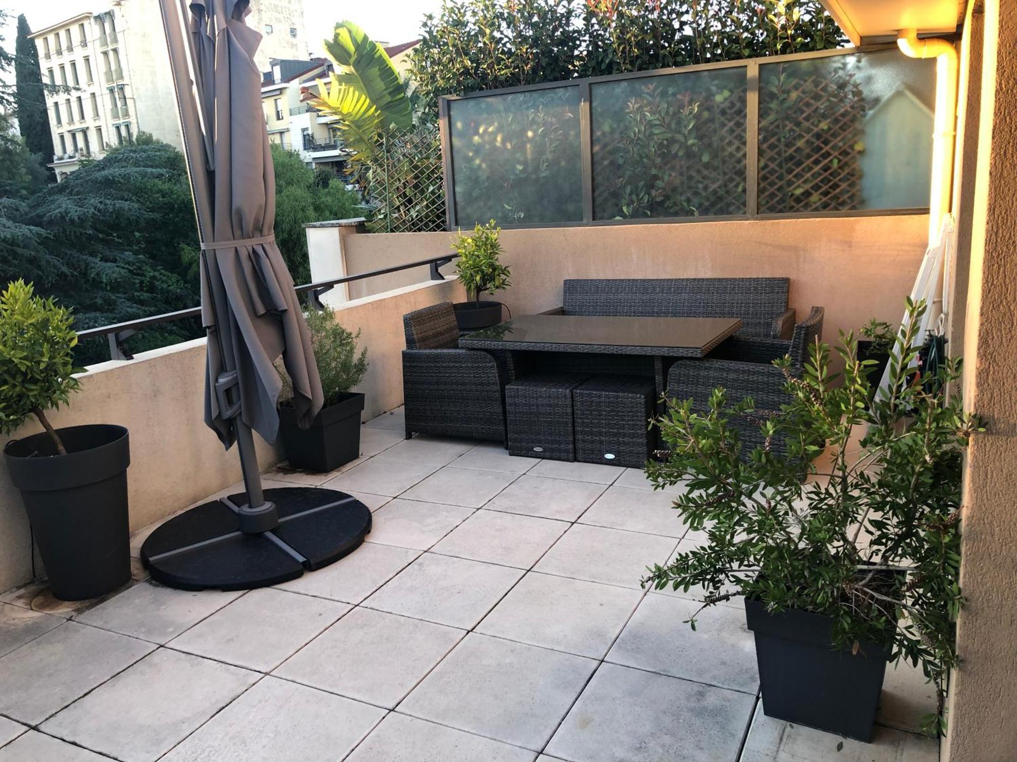 Toit Terrasse Dans Avec Piscine Apartamento