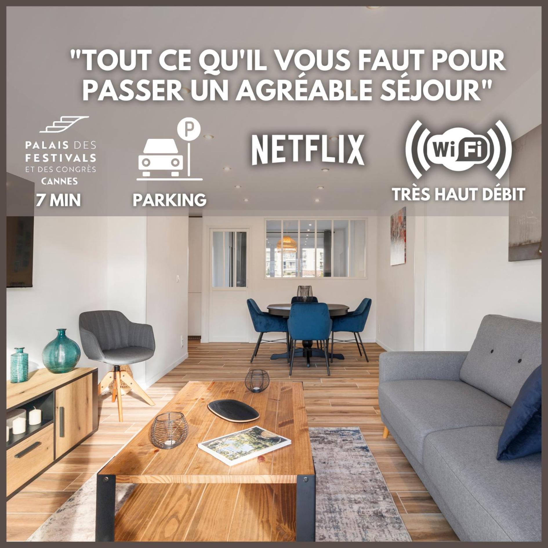Apartment Private - Family - Palais Des Festival - Parking - *