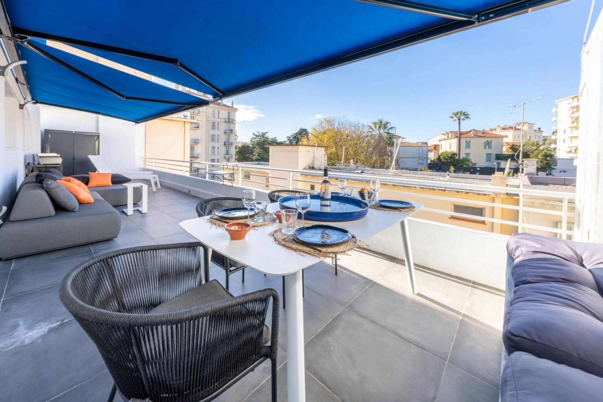 06az - With Terrace - 10min From Palais *