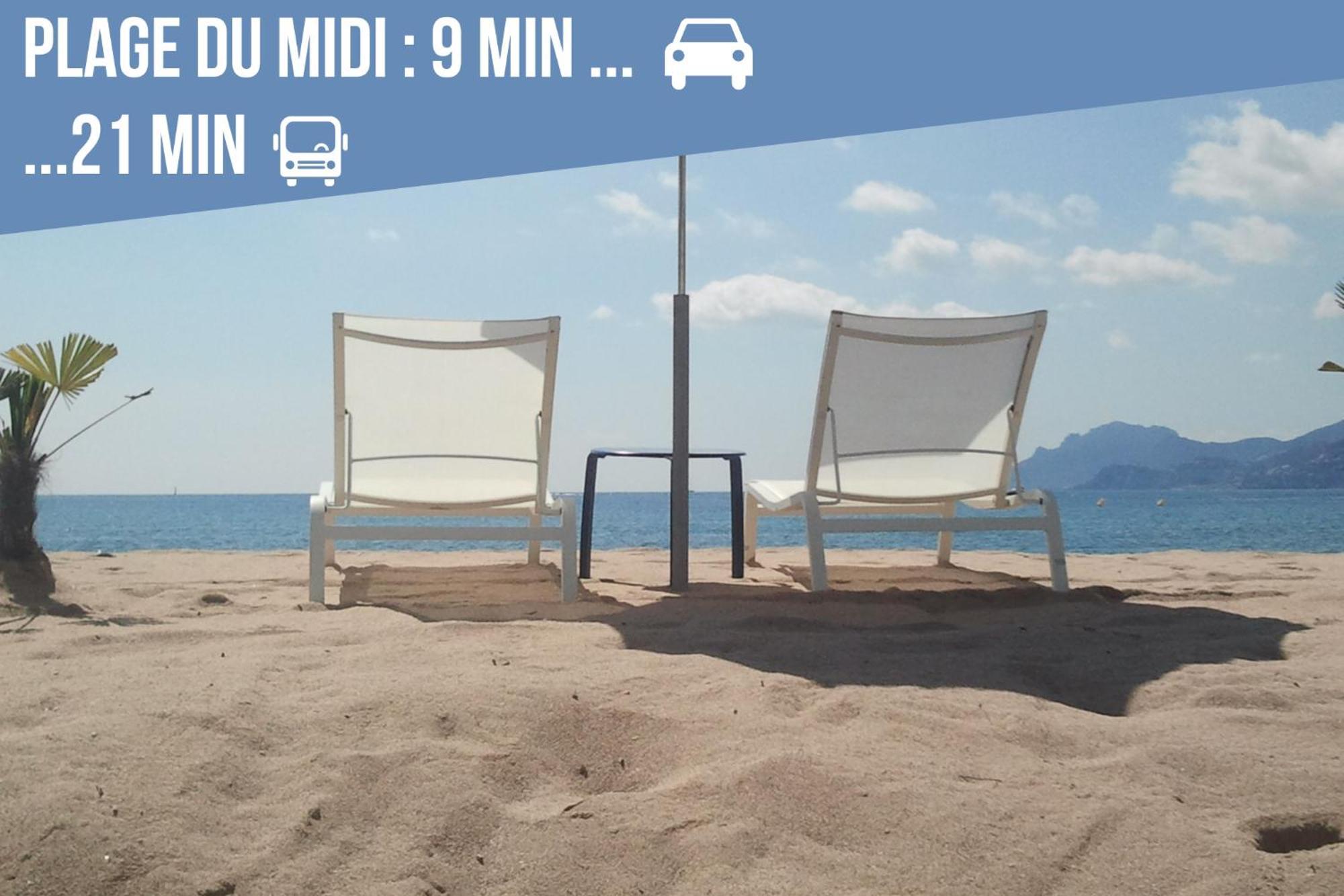 Private - Family - Palais Des Festival - Parking - Apartment