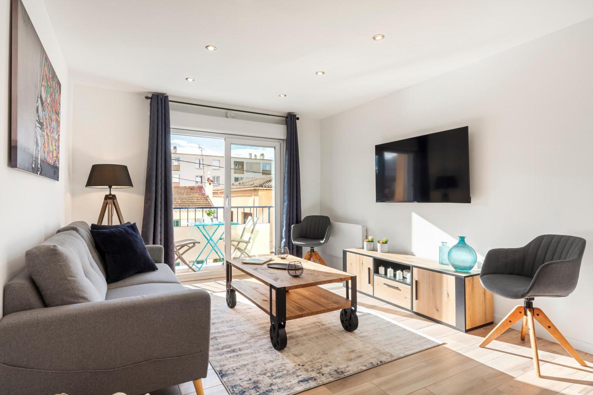 Private - Family - Palais Des Festival - Parking - Apartment Cannes