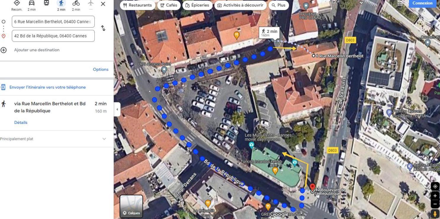 Grand Studio, Parking Prive, Cuisine Separee Cannes