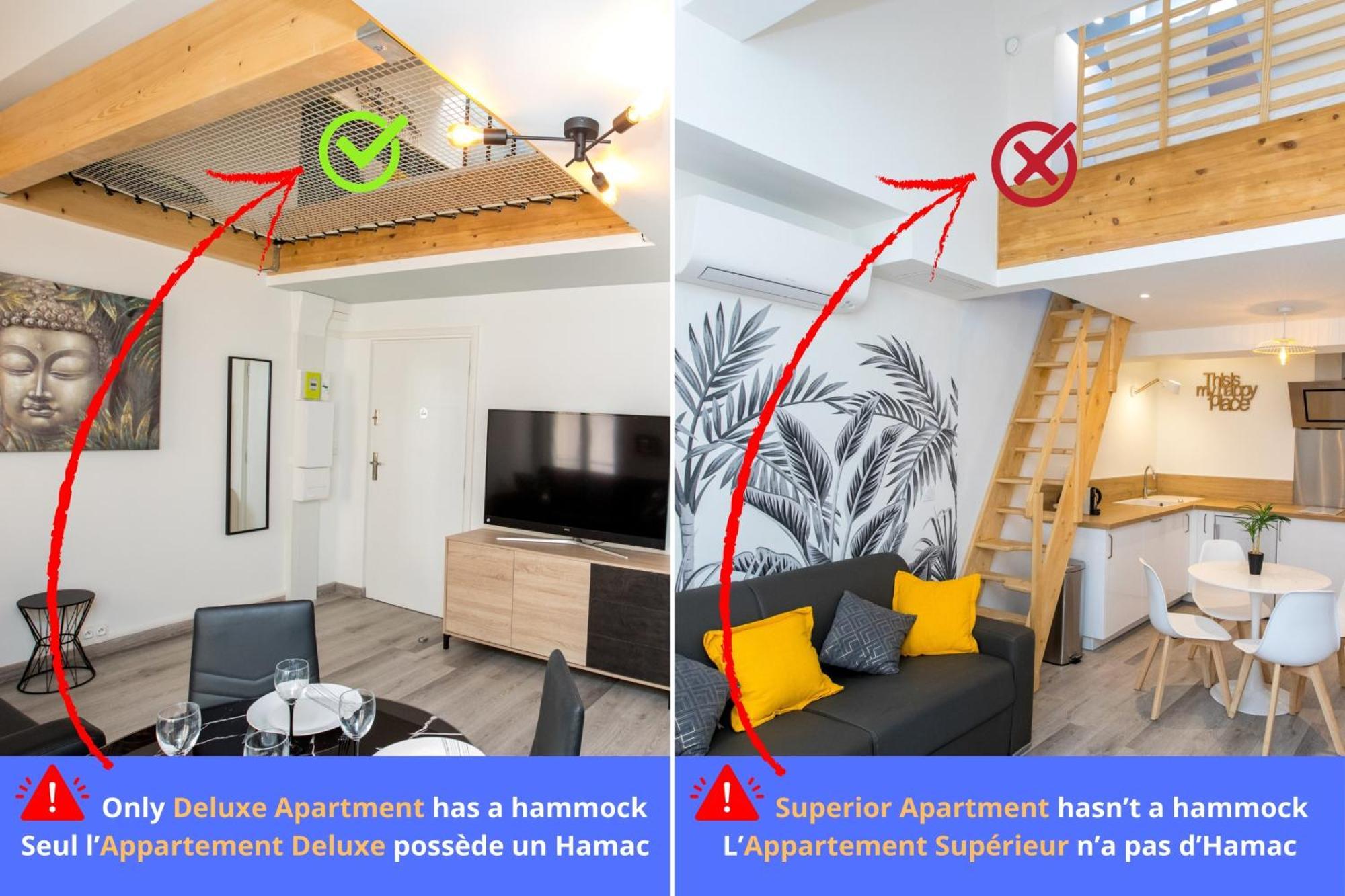 Appartement Duplex : 300m, Clim, Netflix Cannes