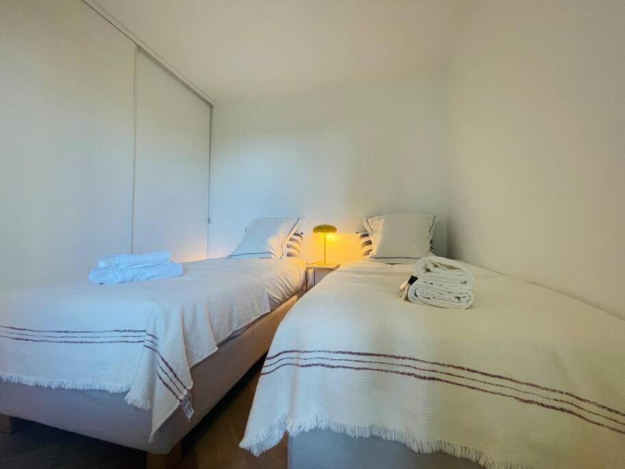 Le Bluebay - Luxurious 2 Bedrooms Seaview Swimming Pool Carpark * Cannes