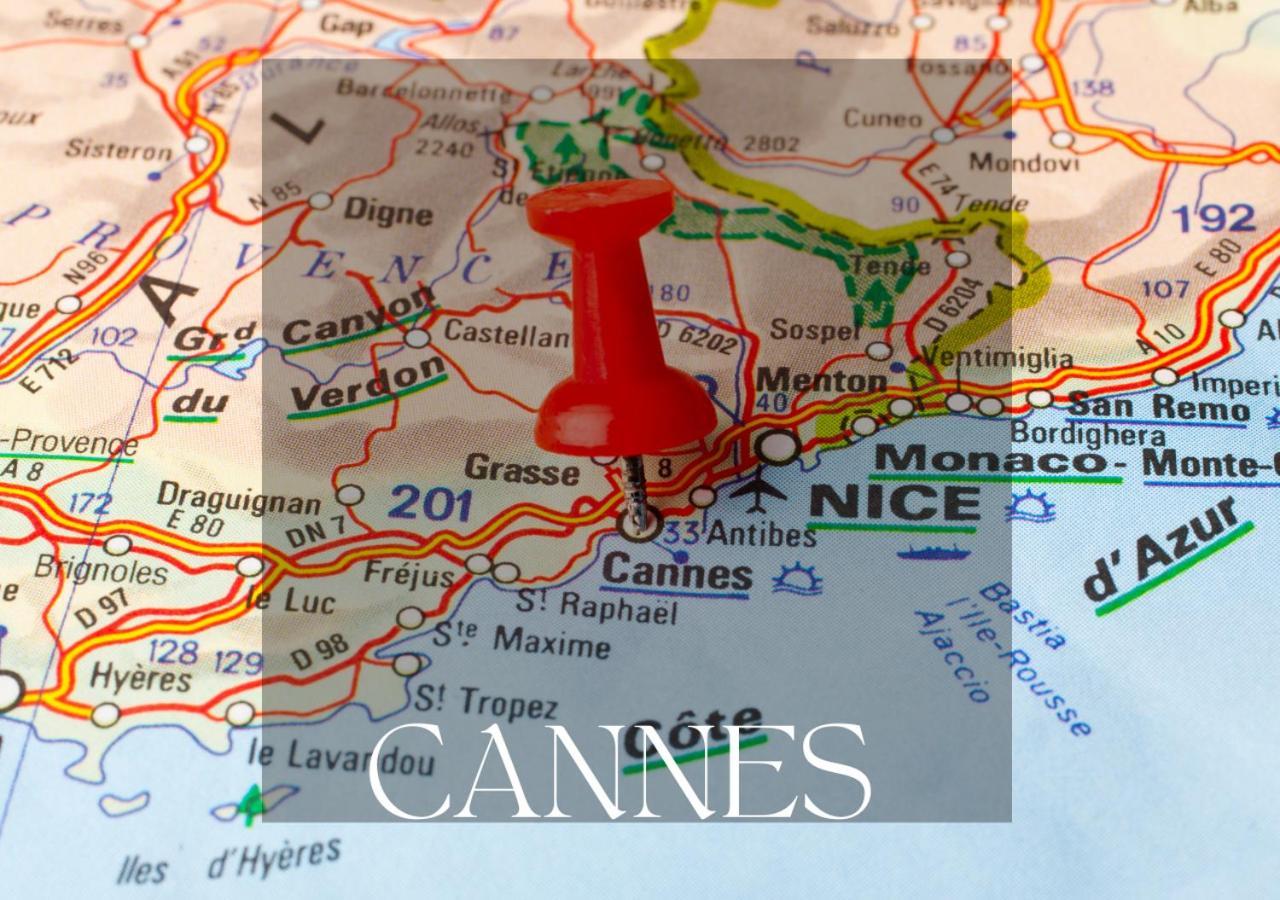 California Studio-parking-wifi-confort- Jardin Commun Avec Splendide Vue Mer-capitalchic Services Cannes