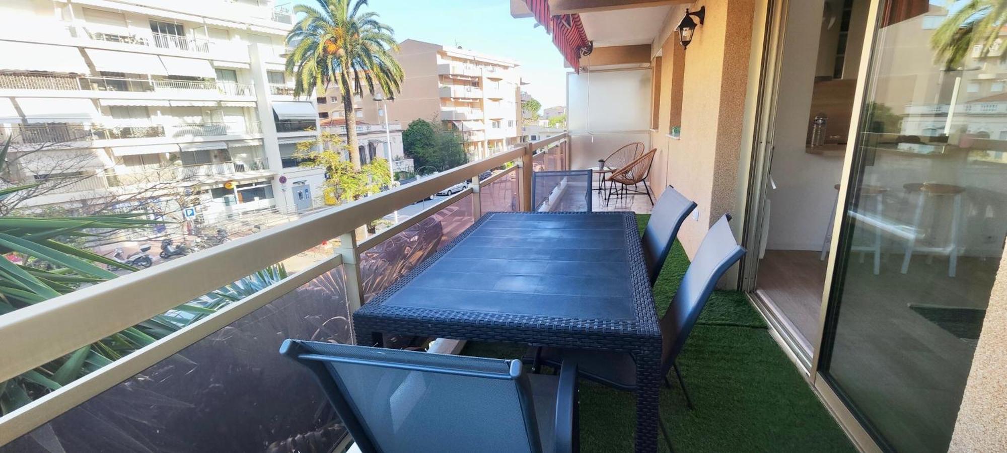 Apartment Belle Terrasse 2min Des Plages Cannes