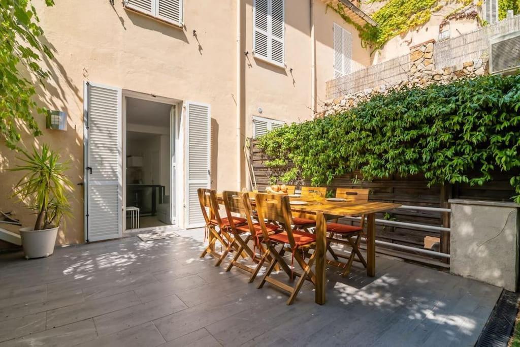 Beau Rez De Jardin- Suquet - Clim- Calme - Lumineux- 15 Minutes Palais Des Festival * Cannes