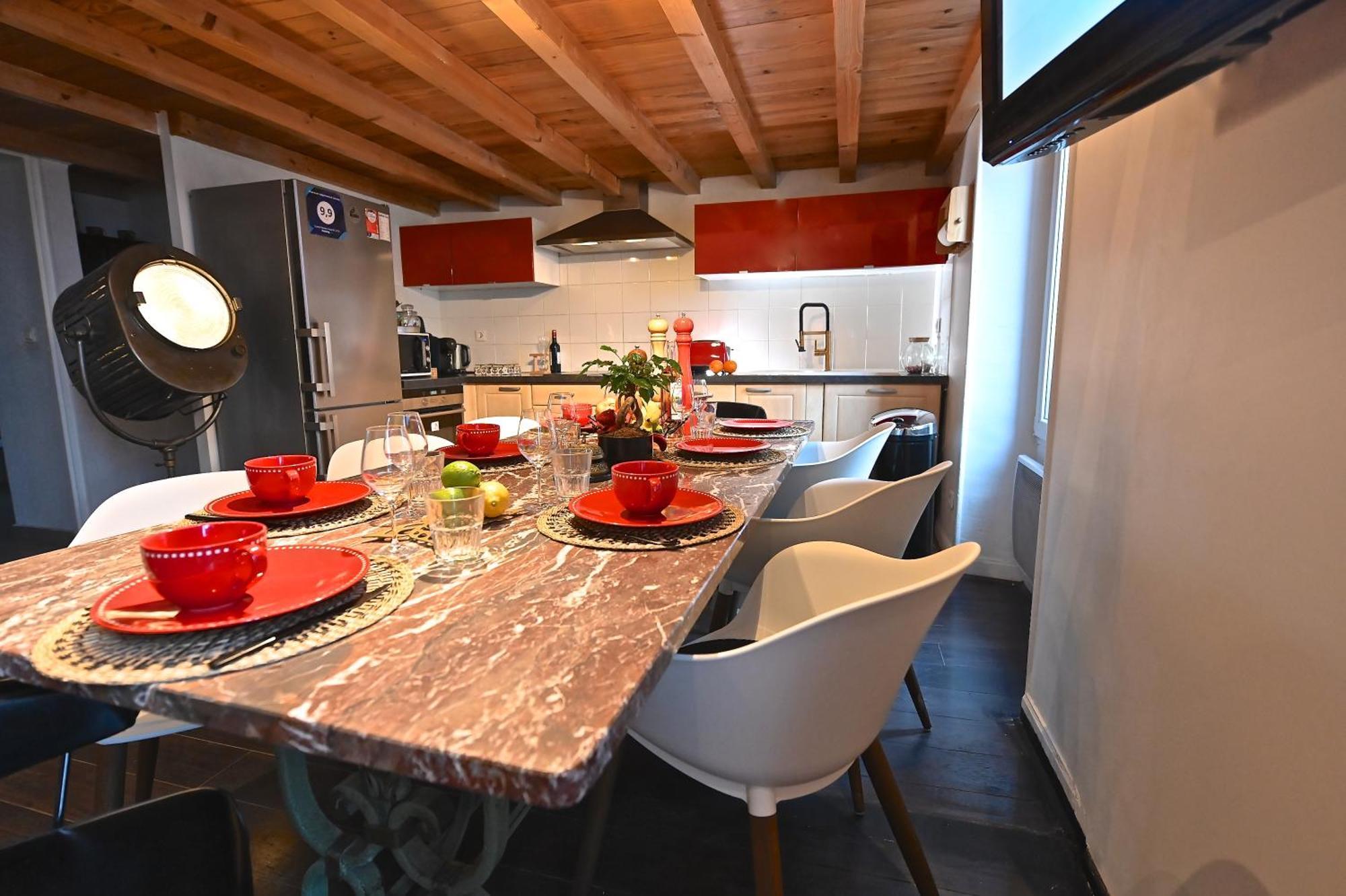 Duplex 5 Clim Wifi Apartment