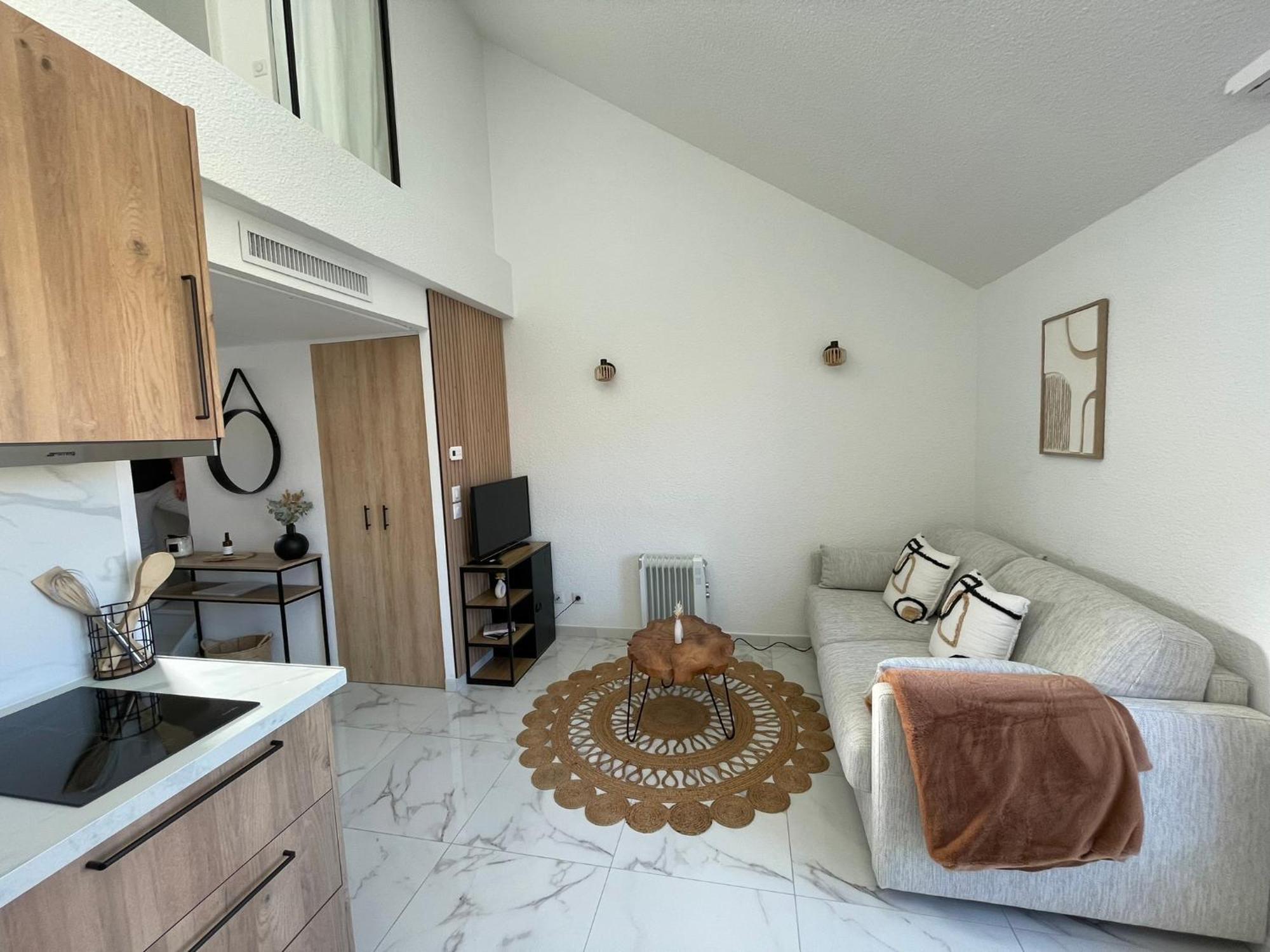 Apartamento Duplex En Bord De Avec Piscine Et Parking Cannes