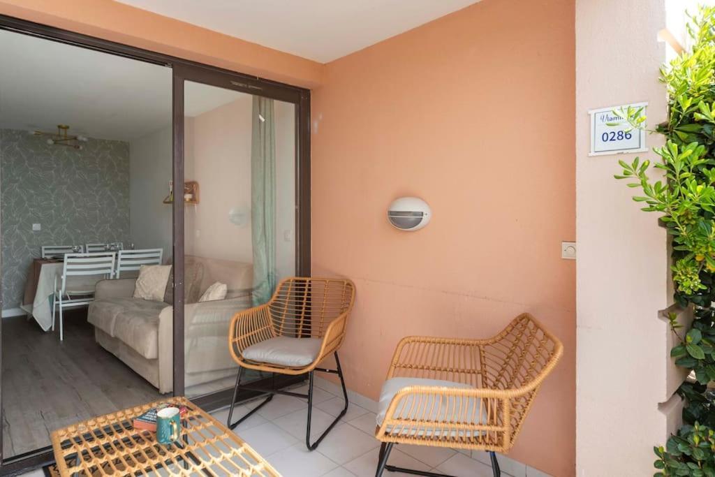 Apartment L'azur - T2 Avec Jardin, Piscine, Tennis, Vue Mer