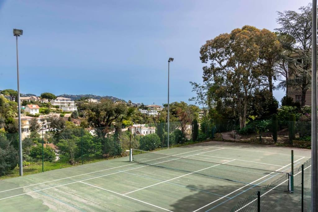 L'azur - T2 Avec Jardin, Piscine, Tennis, Vue Mer Apartment Cannes