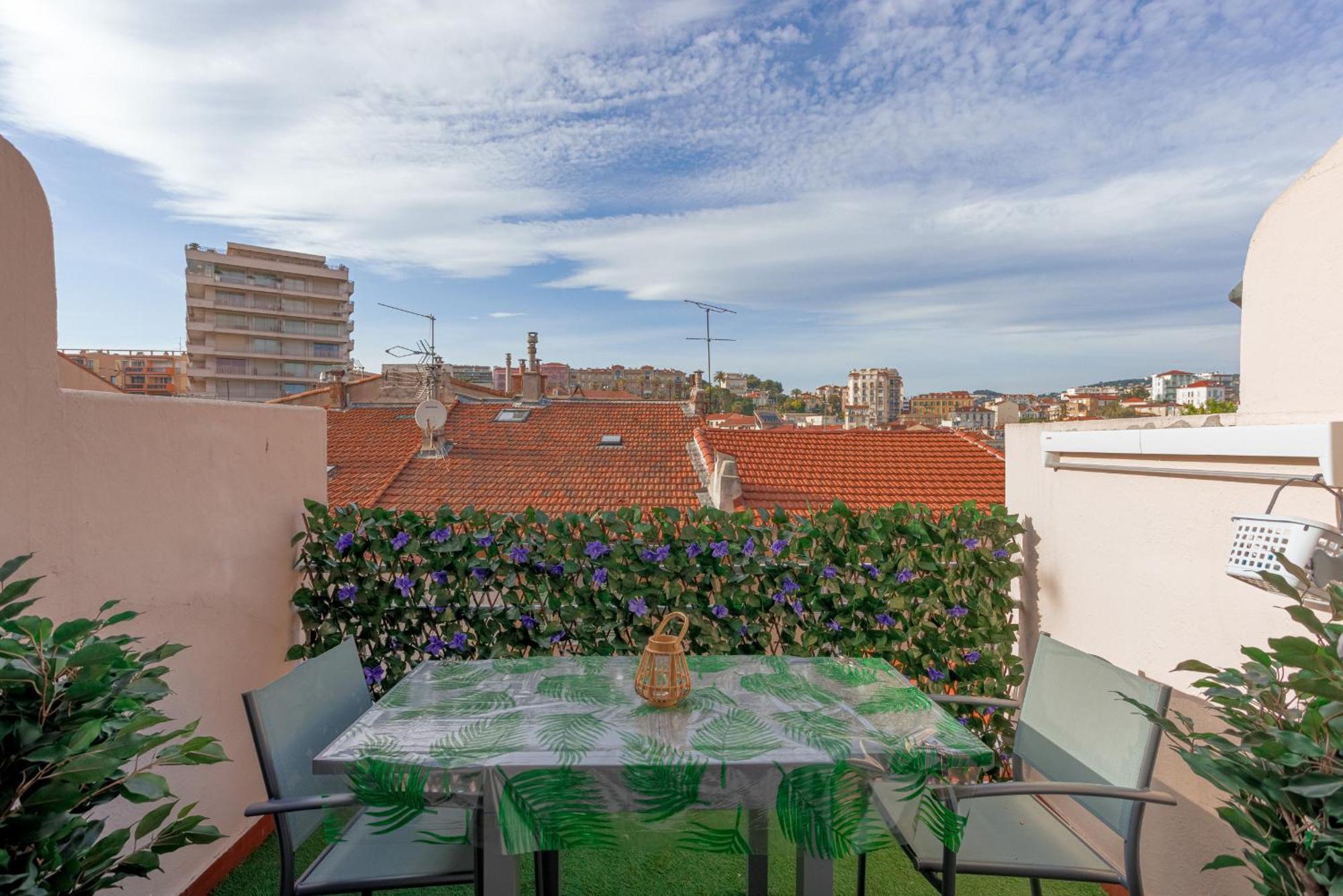 Appartement Un Ecrin Au Suquet - Studio, Clim, Balcon, Plage, Palais Des Festivals *