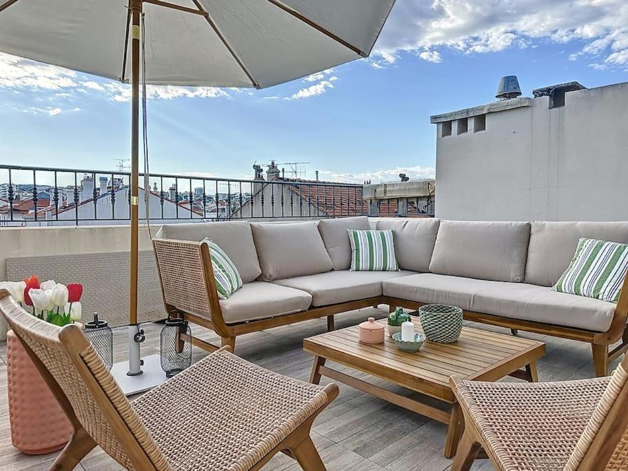 79m2 Penthouse, Palais Et Plages A 400m & 5mn * Cannes