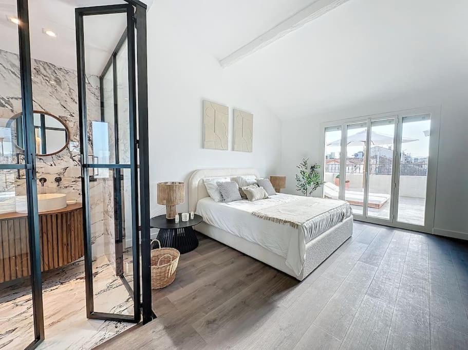 Apartment 79m2 Penthouse, Palais Et Plages A 400m & 5mn Cannes