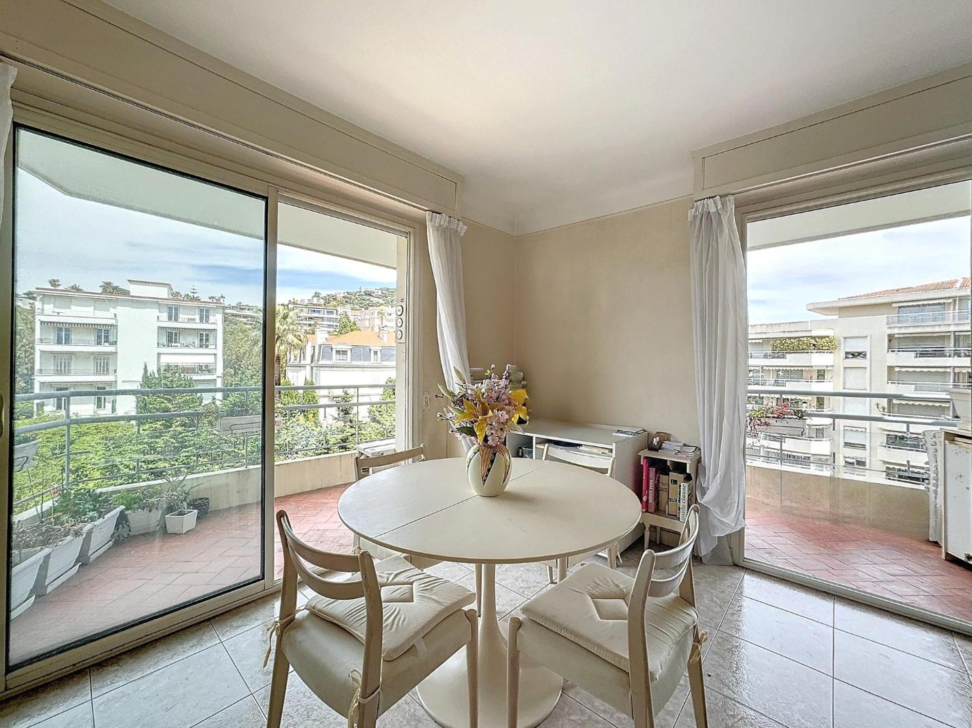 3p Terrasse Proche Croisette Appartement