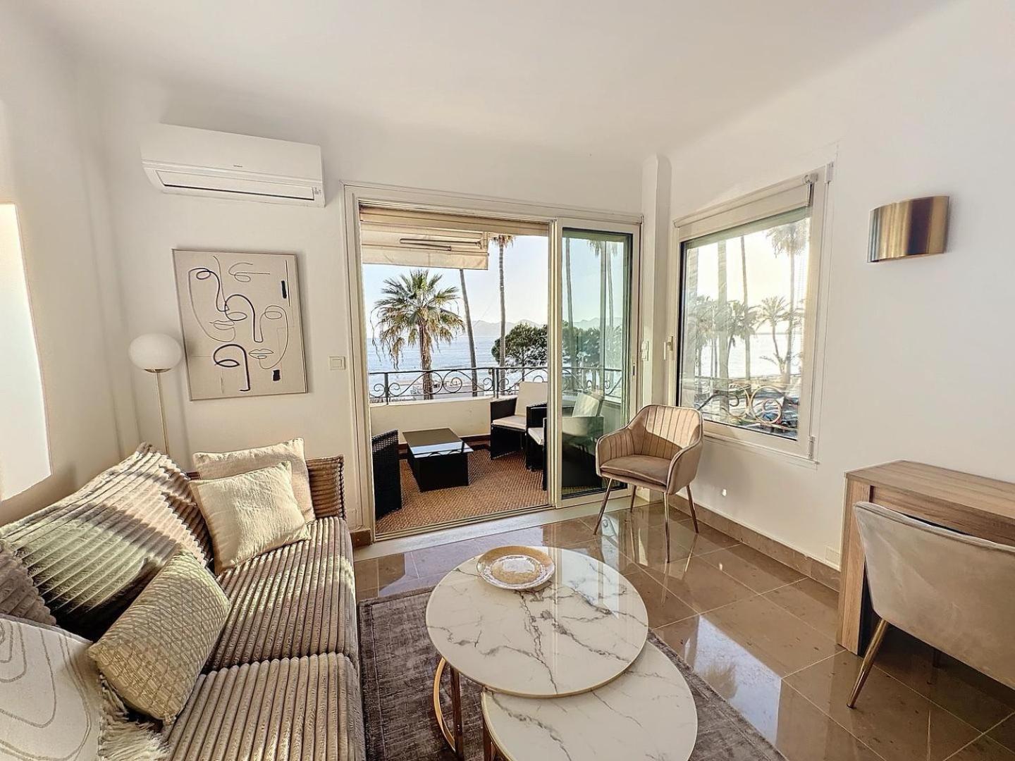 Two En-suite Bedroom On La Croisette - Sea View Appartement