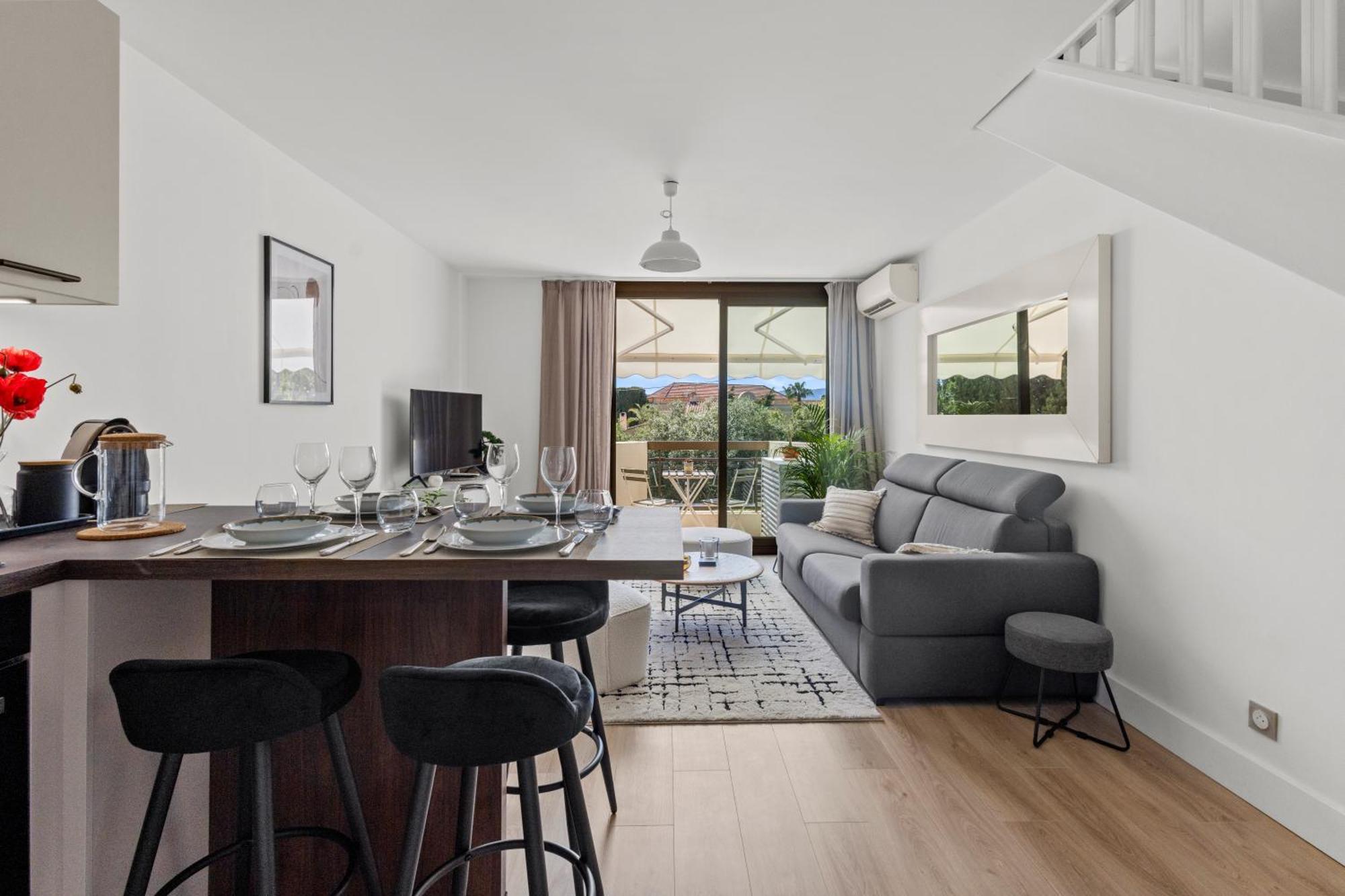 Adorable 2p Avec Piscine Apartamento *