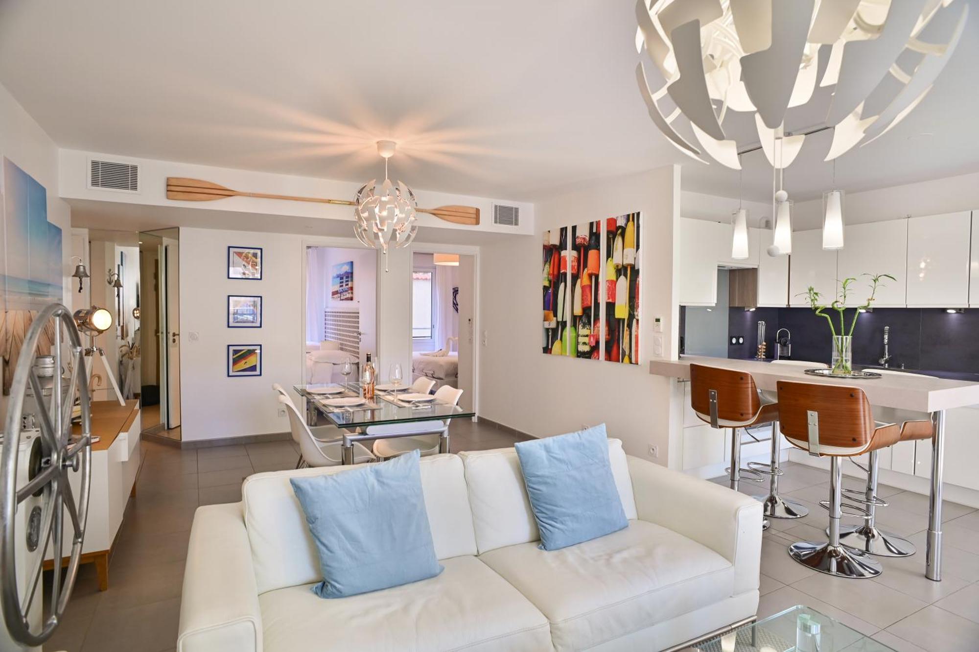 Apartment De Reve Avec Terrasse Et Garage Cannes