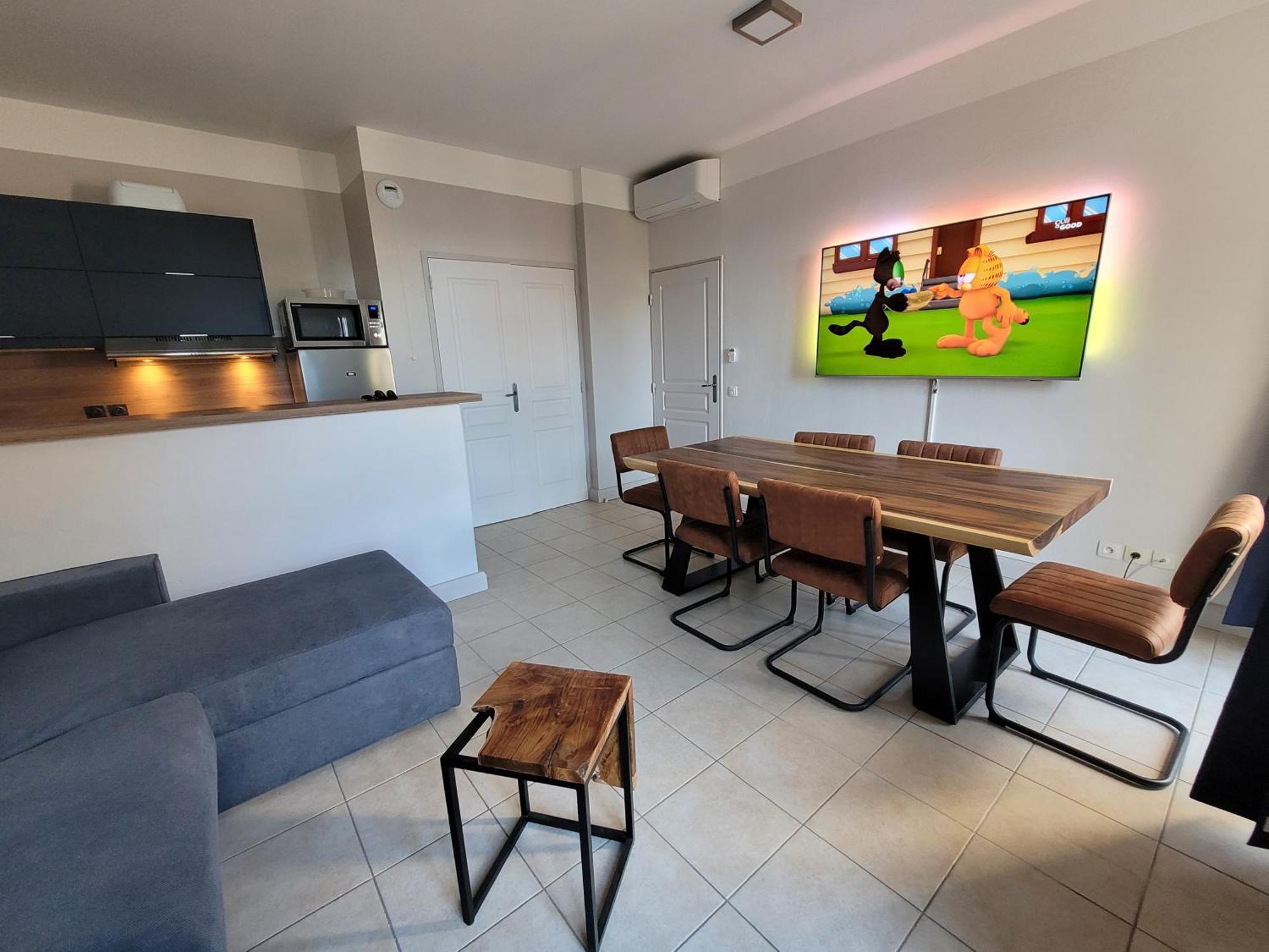 3p Dans Maison Bourgeoise - 6 Personnes - Vue - Parking Apartment Cannes