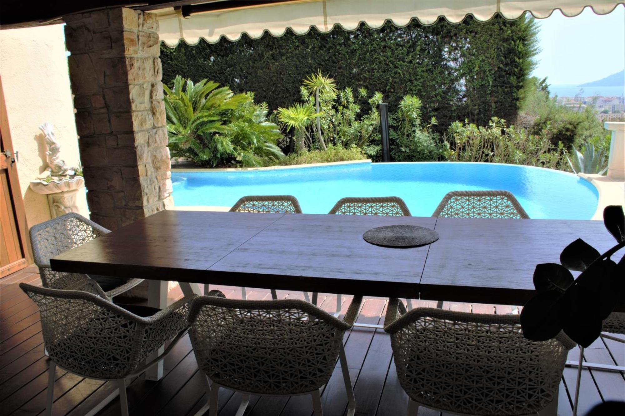 8 Pers A Spacieuse, Piscine Vue Mer Cannes