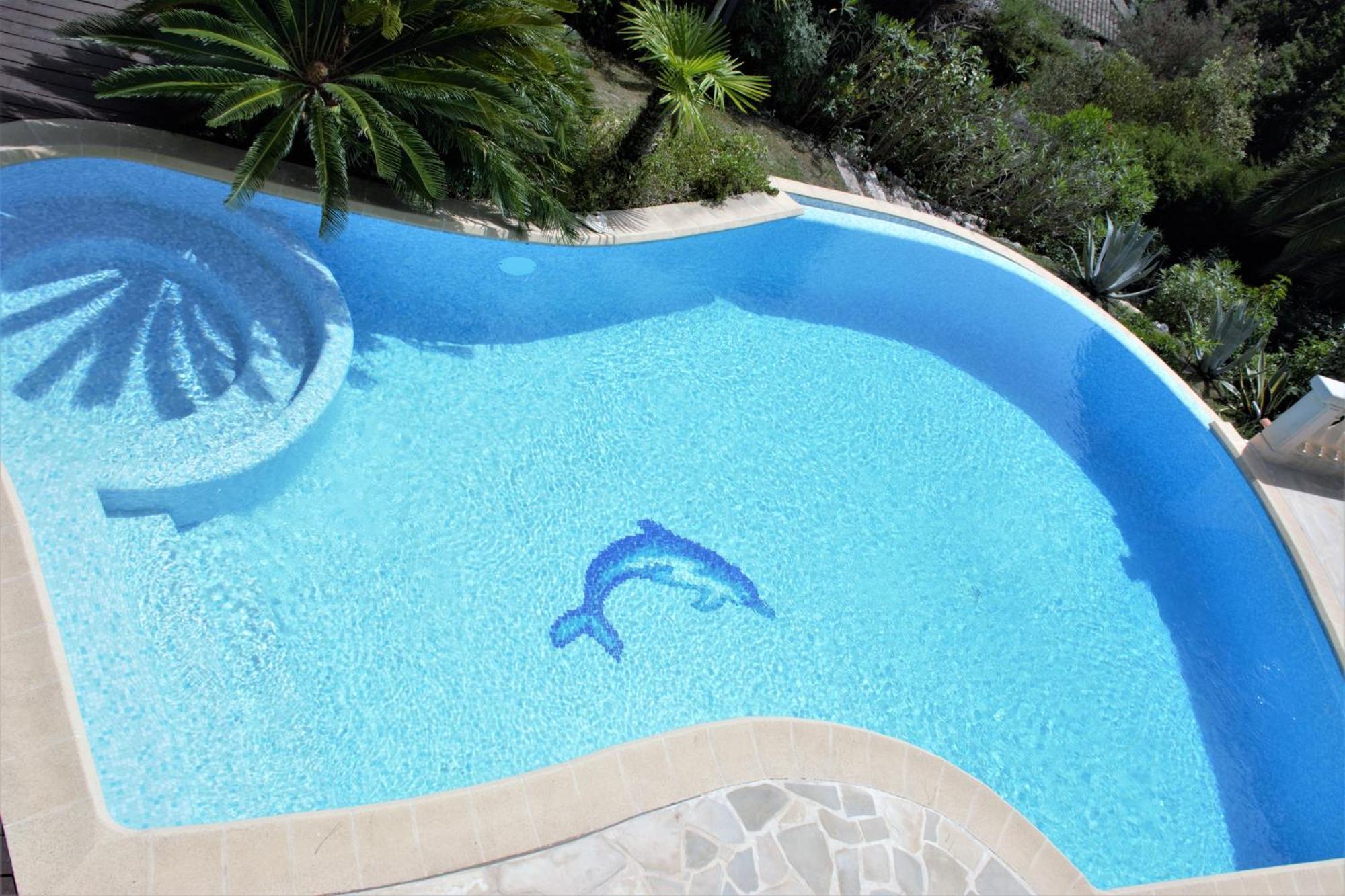 8 Pers A Spacieuse, Piscine Vue Mer * Cannes